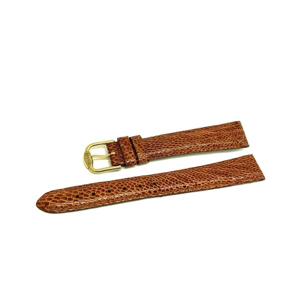 Tissot Women's Watch Swiss Replacement Band Brown Leather 14mm Lug Strap Buckle - Picture 8 of 9